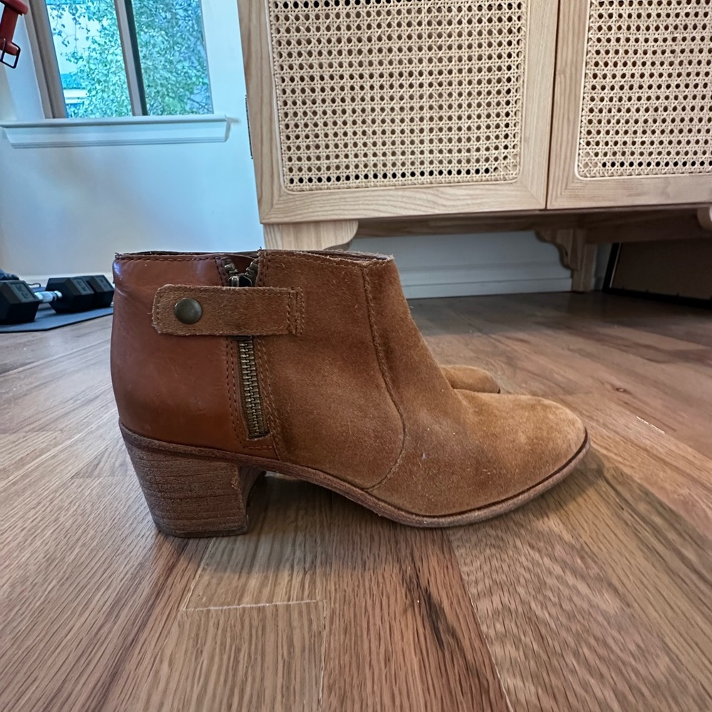 Madewell Brown Ankle Booties